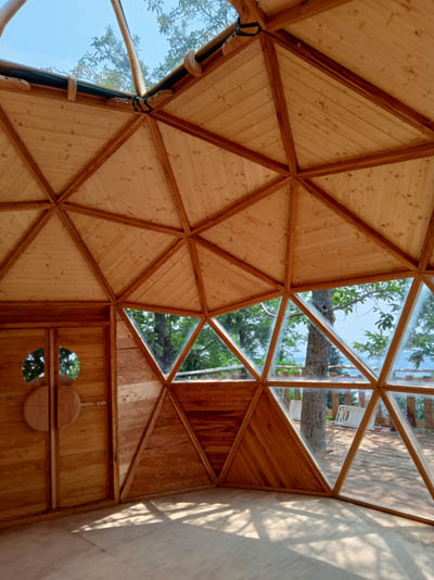 cupola geodetica prototipo