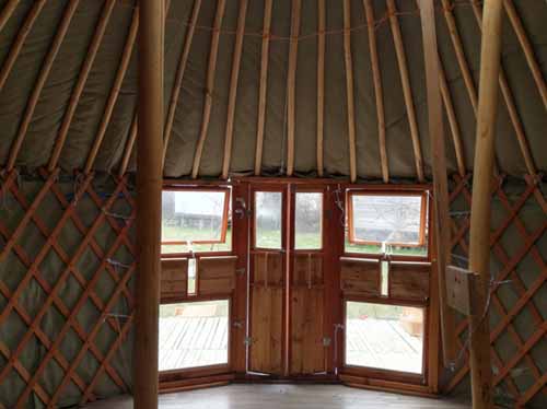 interno della yurta